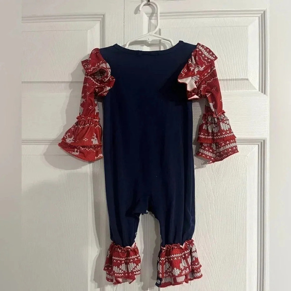 6-12 Marie Nicole Christmas Outfit - Picture 3 of 3